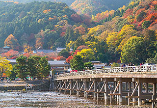 嵐山渡月橋の画像